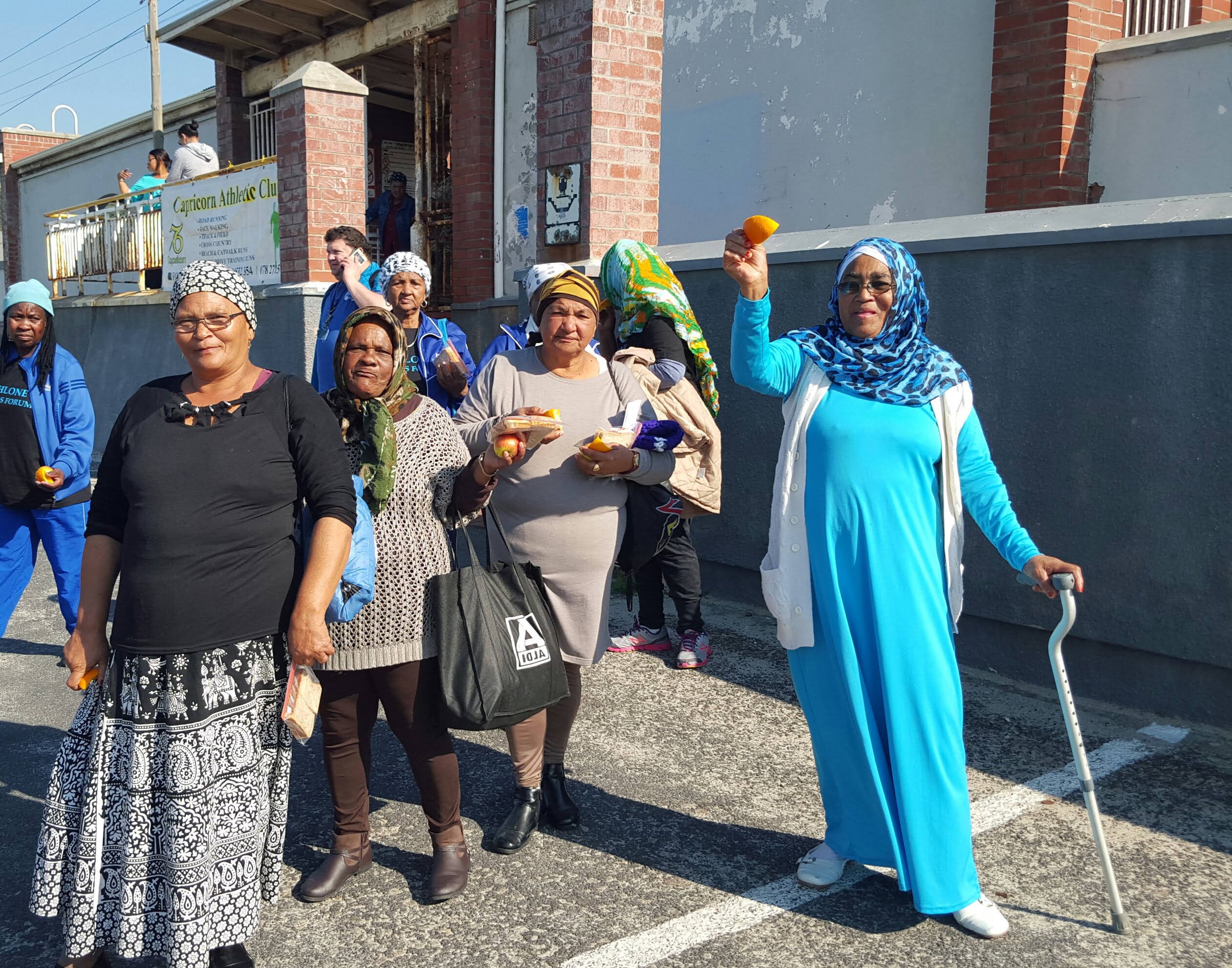 100 Seniors Visit Muizenberg for Mandela Day